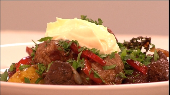 Goulash van Jeroen Meus recept