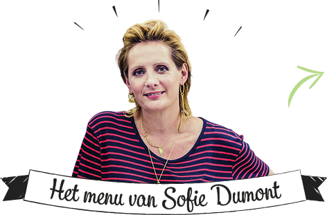 Het menu van Sofie Dumont