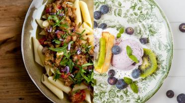 Groente en Fruit van het Jaar: 12 recepten met aubergine en blauwe bes!
