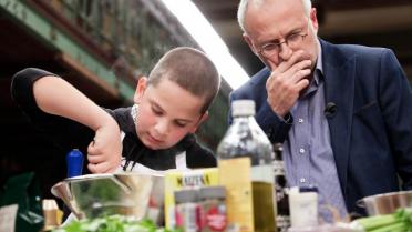 De jonge chefs zijn creatief met vlees