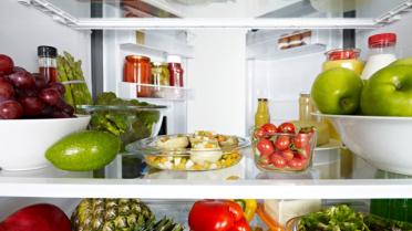 fruit en groenten in de koelkast