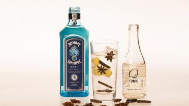 Gin-Tonic: Bombay Saphire East Gin
