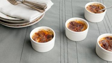 Crème brûlée met speculoos