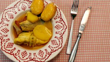 Bouillabaisse met rouille en korstjes