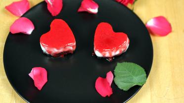 Valentijntip: minicheesecake met aardbei en Oreo