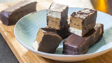 Homemade snickers