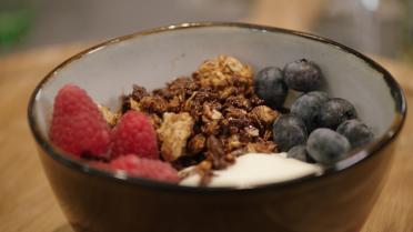 Granola met chocolade