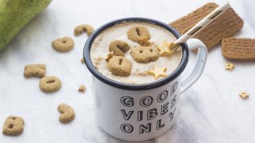 Milkshake met speculaas en peer Milkshake met speculaas en peer
