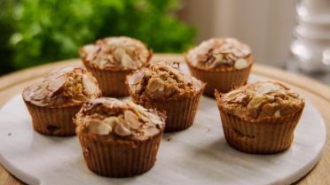 Appel-amandelmuffins 