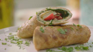 Wrap van omelet Wrap van omelet