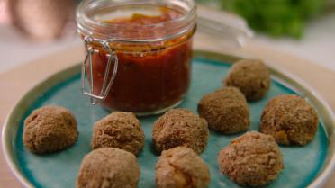 Pompoenbitterballen van Sandra Pompoenbitterballen van Sandra