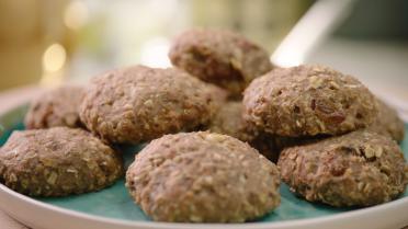 Pindakaas-banaan-koekjes van Sandra Pindakaas-banaan-koekjes van Sandra