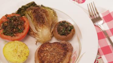 Tournedos met garnituur Richelieu