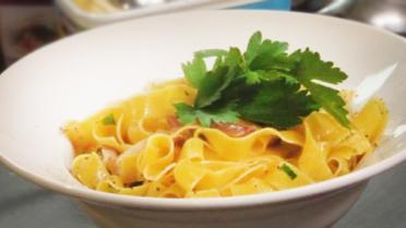 Pappardelle met eekhoorntjesbrood