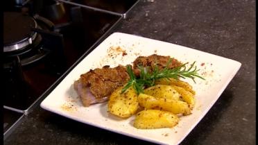 Lamsfilet met hartig korstje