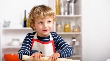 Kinderspel: koken met kinderen