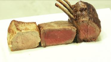 De juiste cuisson: steak bleu chaud, kalfsfilet rosé, lamscarré à point