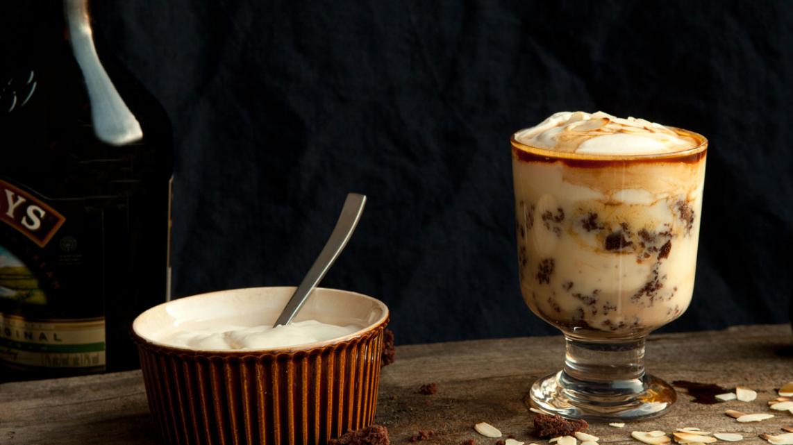 Koffietrifle met Baileys