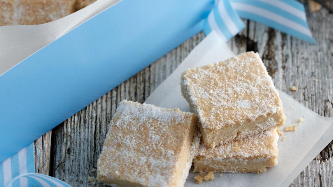 Lekker Iers: Shortbread met zalm en dille