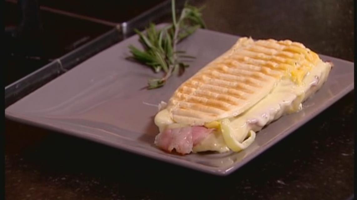 Panini met spek en Savoiekaas