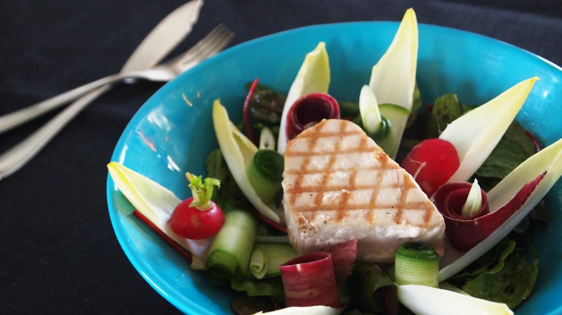 Salade met tonijn