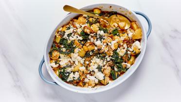 Sandra's Slimme Start: Ovenschotel met kip en feta