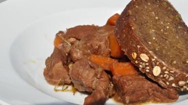 Stoofpotje van Duroc d'Olives varkensvlees