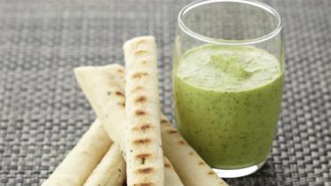 White Bean Dip met flatbread